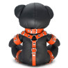 The Red Ours en cuir Bendy The Bdsm Teddy Bear Orange